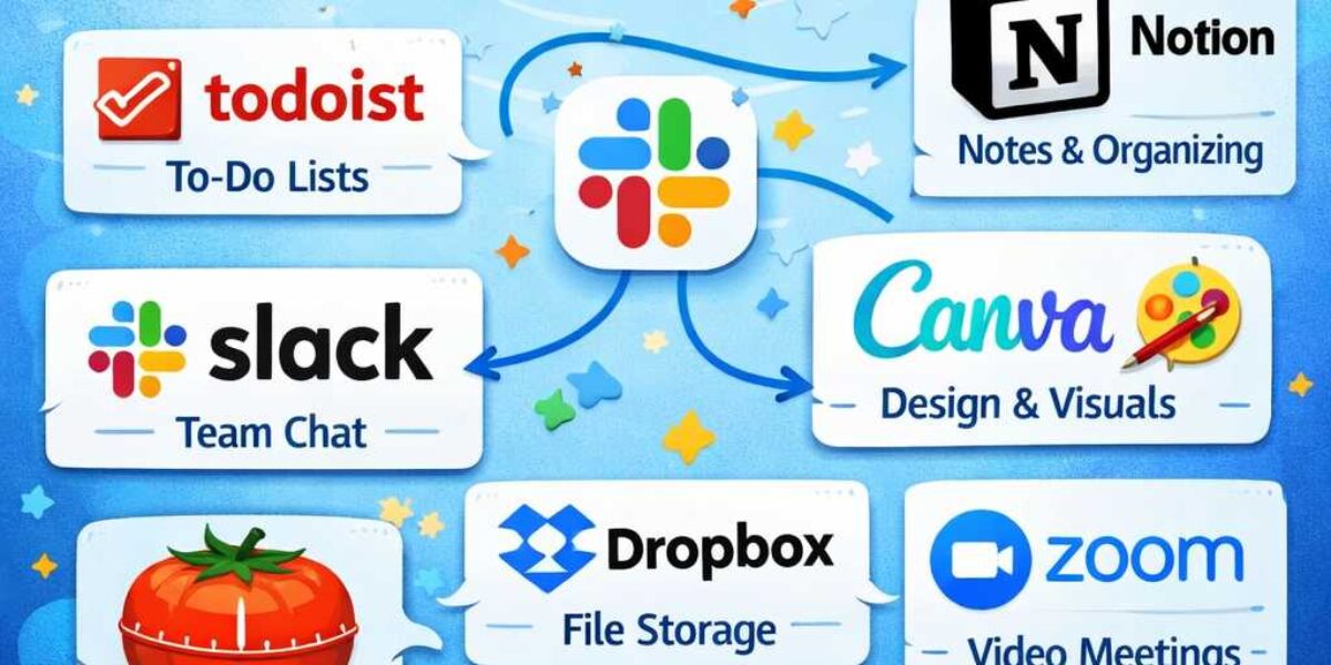 Best Free Productivity Tools for Daily Work Tasks (2026)