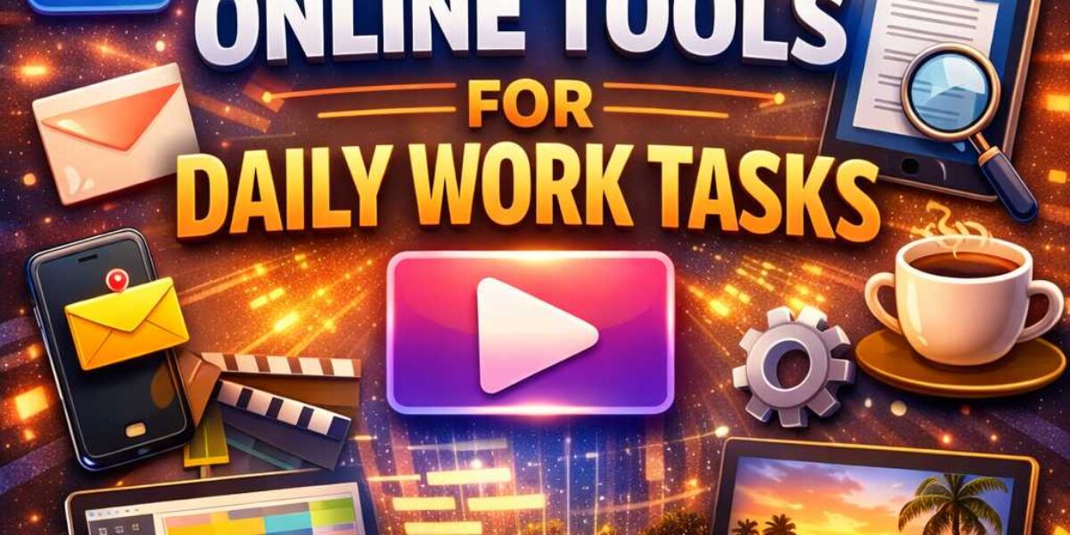 Best Free Online Tools for Daily Work Tasks