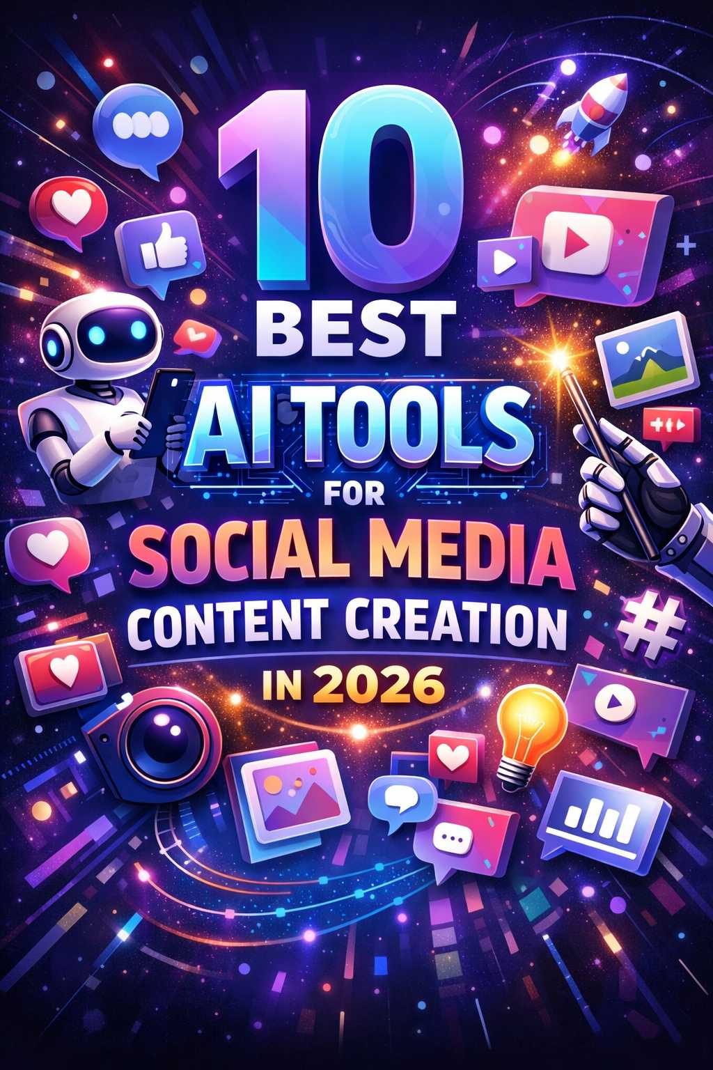 10 Best AI Tools for Social Media Content Creation in 2026
