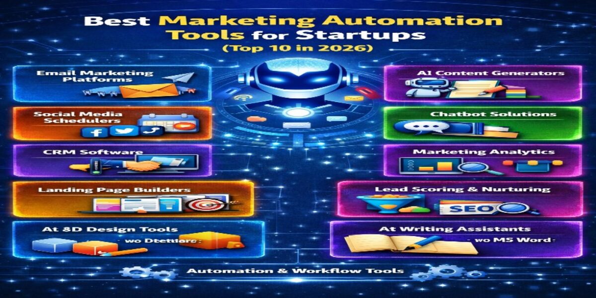 Best Marketing Automation Tools for Startups (Top 10 in 2026)