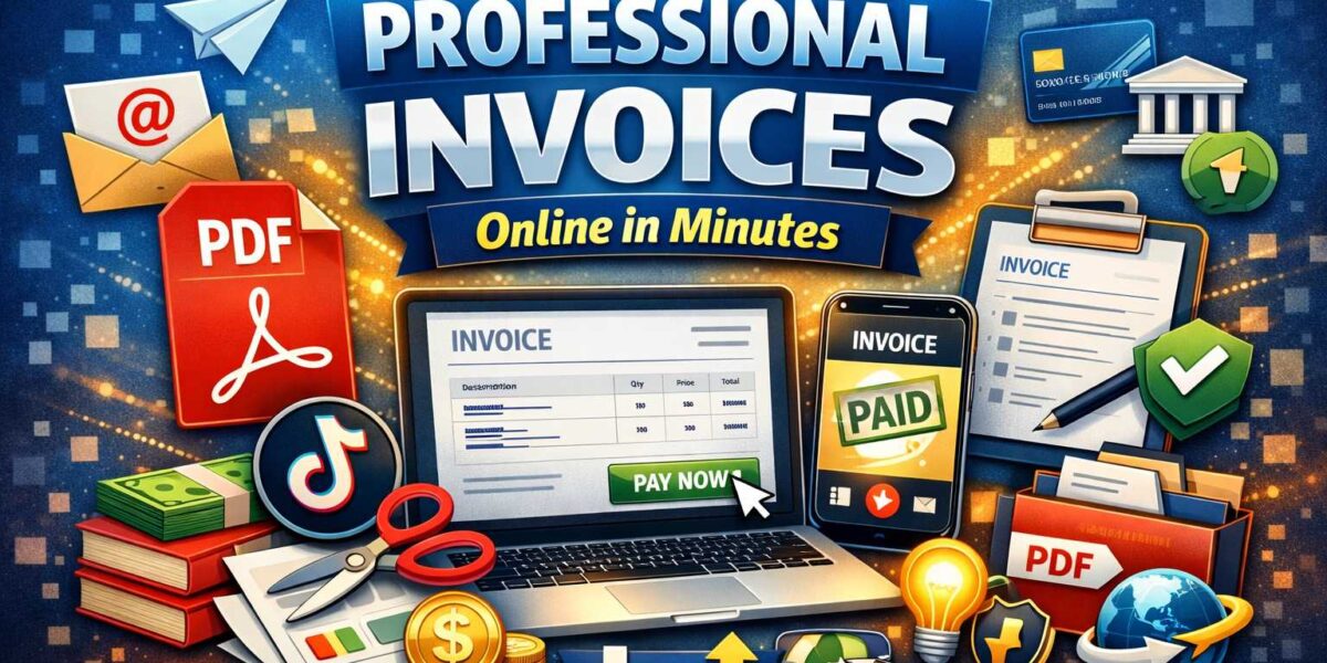 Create Professional Invoices Online in Minutes