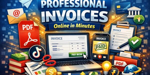 Create Professional Invoices Online in Minutes