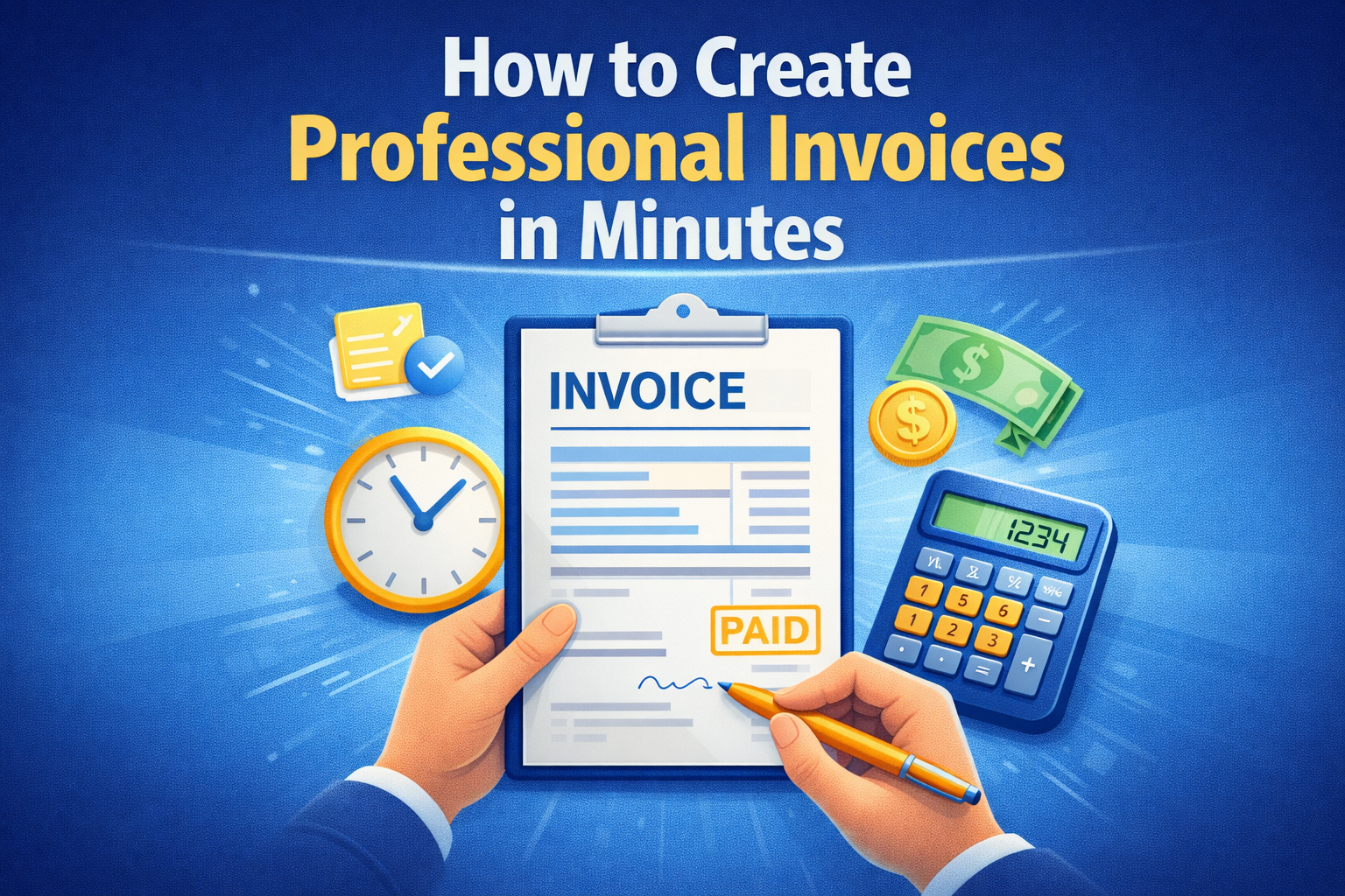 How to Create Professional Invoices in Minutes