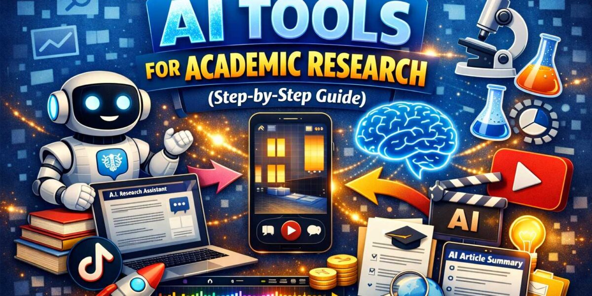 How to Use AI Tools for Academic Research (Step-by-Step Guide)