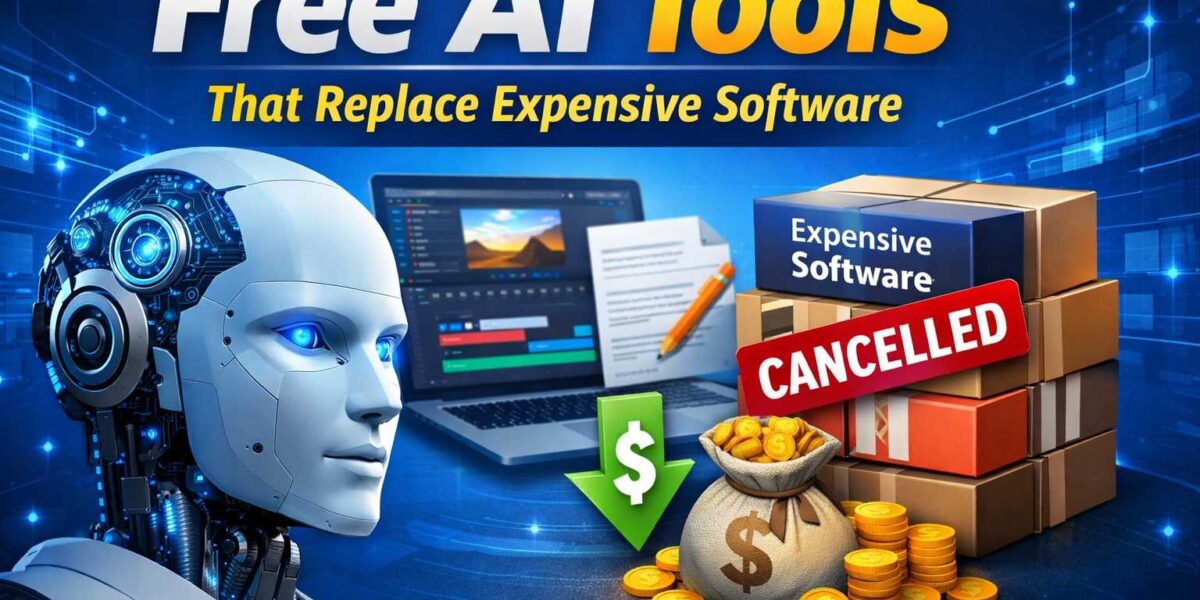 Free AI tools that replace expensive software