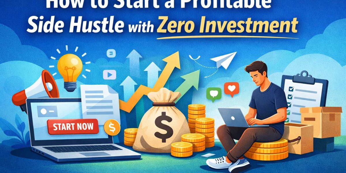 How to Start a Profitable Side Hustle with Zero Investment