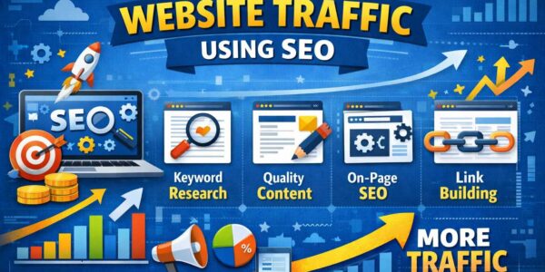 How to Increase Website Traffic Using SEO