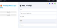 Prompt Manager Pro: The Smart Way to Organize, Save, and Reuse Your AI Prompts