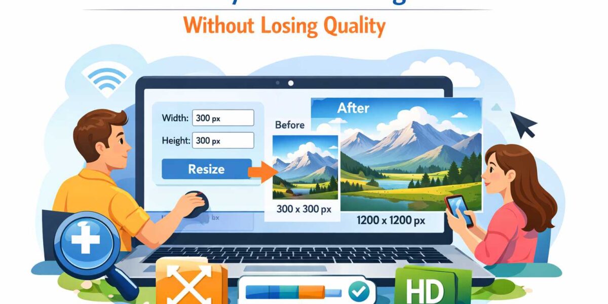 The Smart Way to Resize Images Online Without Losing Quality
