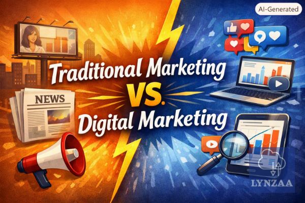 Traditional Marketing vs Digital Marketing