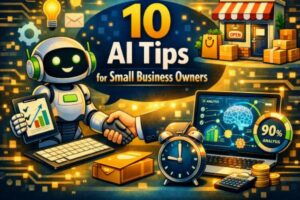 Read more about the article 10 AI Tips For Small Business Owners To Grow Smarter