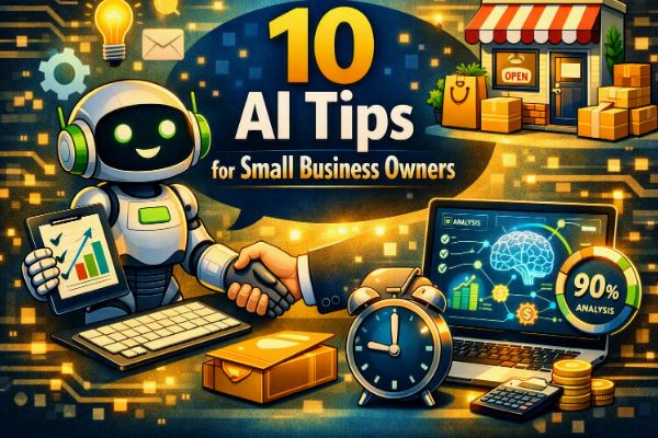 10 AI Tips For Small Business Owners To Grow Smarter