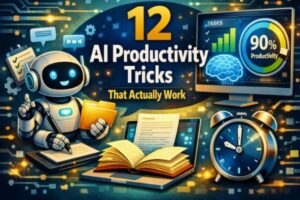 Read more about the article 12 AI Productivity Tricks To Make Your Workday Easier